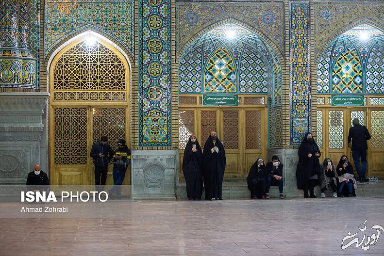 (تصاویر) شب آرزو‌ها در حرم حضرت فاطمه معصومه(س)